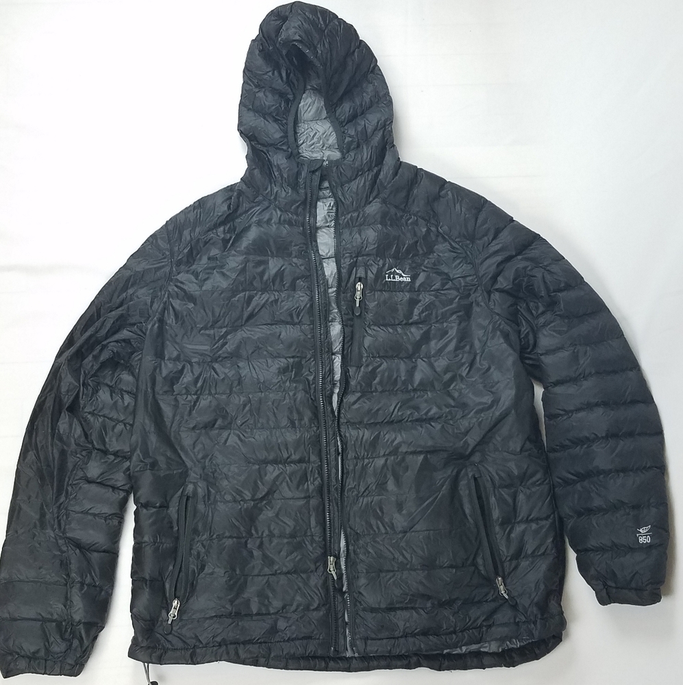 LL Bean Black Puffer jacket XXL TALL